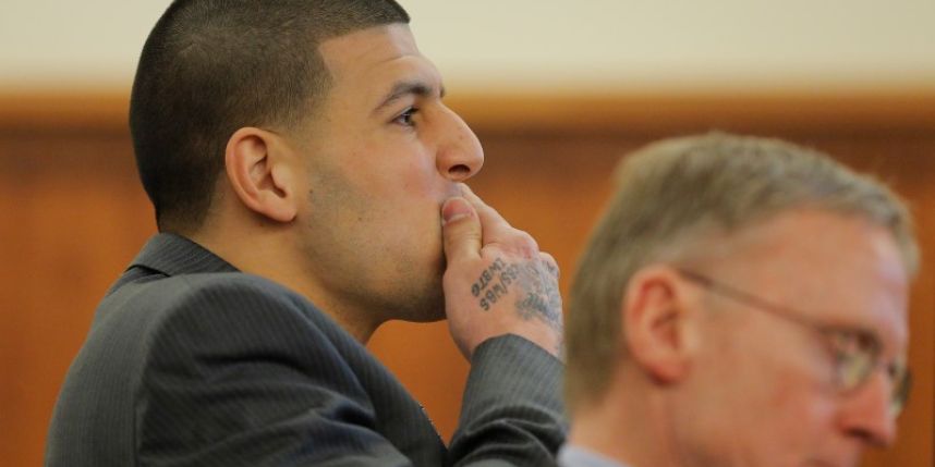 Aaron Hernandez sues company that records jailhouse phone calls