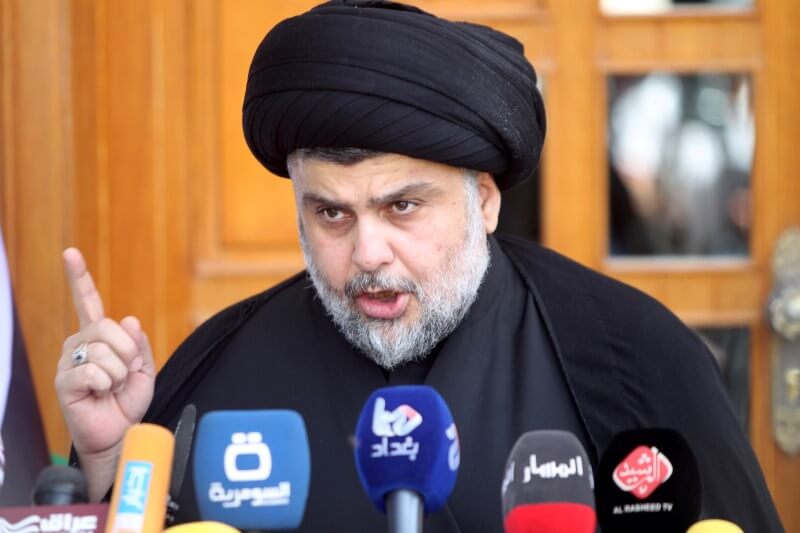 Iraqi cleric Sadr asks followers to stop attacks on rivals’ offices