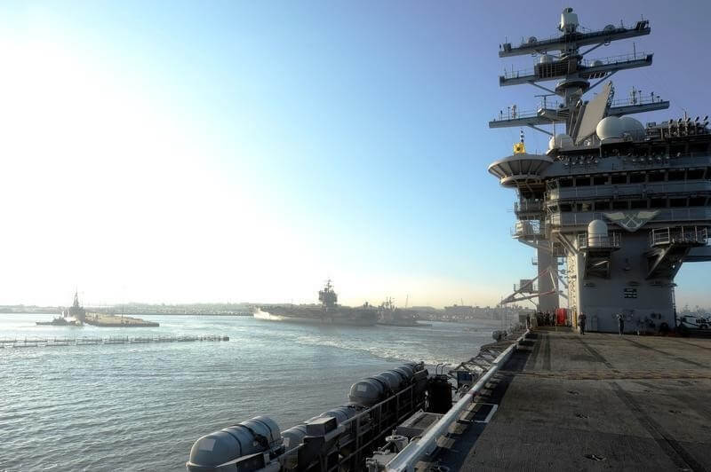 Second U.S. aircraft carrier enters Mediterranean: U.S. Navy