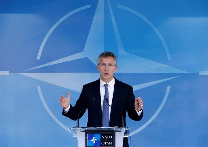 NATO says Ukraine ceasefire barely holding, scolds Russia