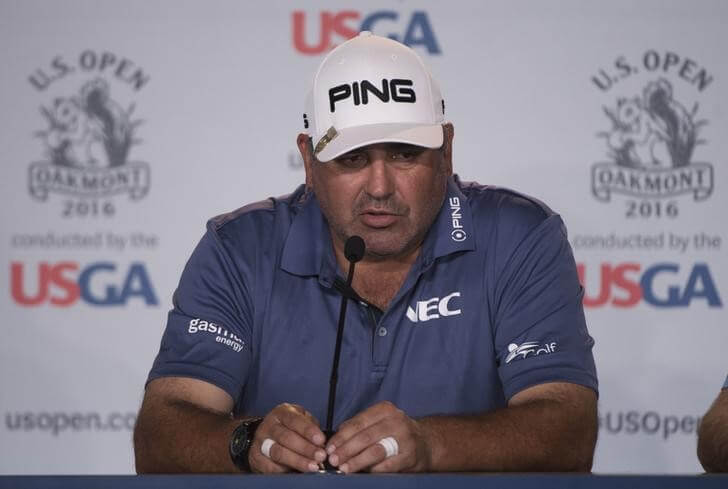 Golf-Out-of-form Cabrera returns to Oakmont a 300-1 outsider