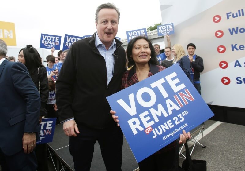 Polls give boost to Cameron’s fight against Brexit