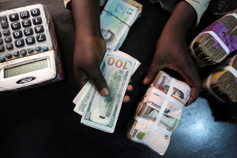 Nigerian naira tumbles 30 percent after peg removed