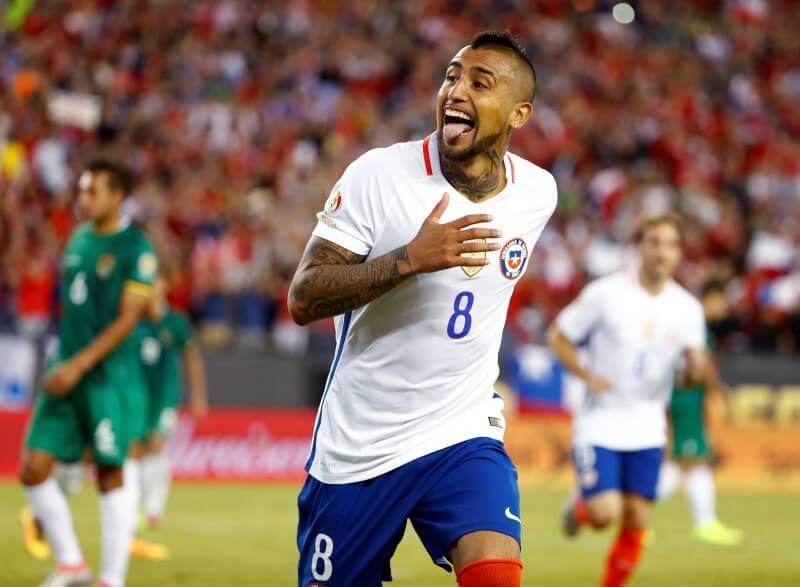 Vidal absence could weaken Chile against Colombia