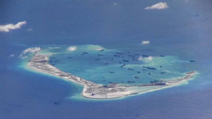 EU calls for free passage through South China Sea