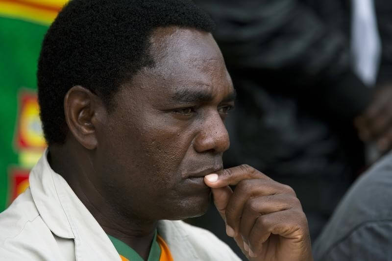 Opposition leader says Zambia unlikely to have free elections