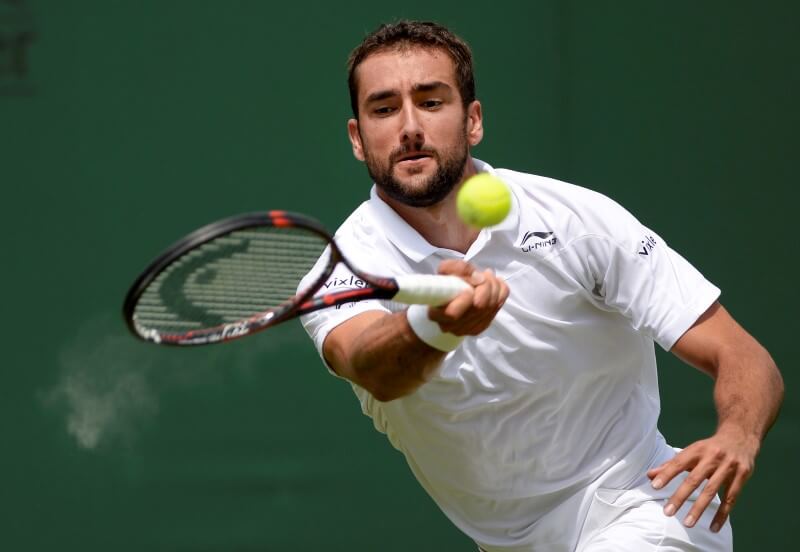 Cilic powers past Stakhovsky in four sets