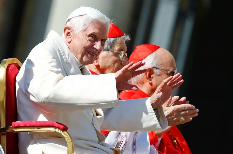 In memoirs, ex Pope Benedict says Vatican ‘gay lobby’ tried to wield power: