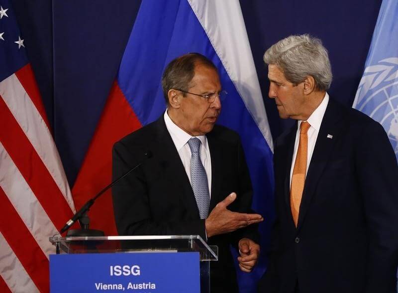 Lavrov, Kerry have fresh exchange on ways of ending Syrian conflict