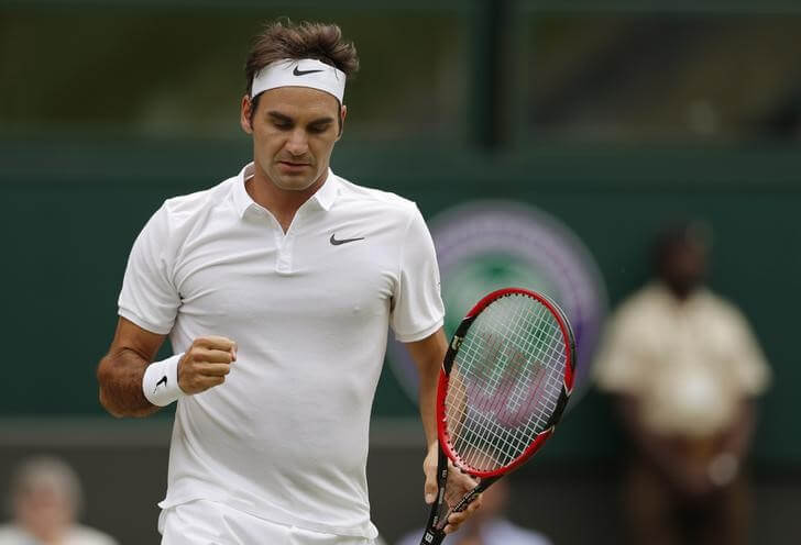 Record eighth Wimbledon title for Federer no longer a pipe dream