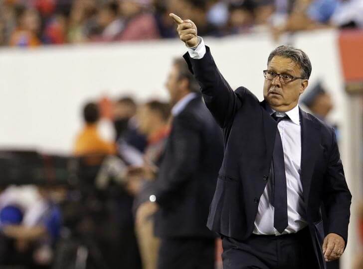 Argentina coach Martino joins Messi in quitting