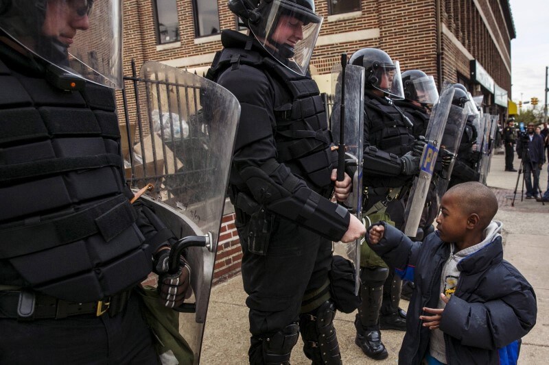 Baltimore saw steep fall in police numbers as murder rate soared