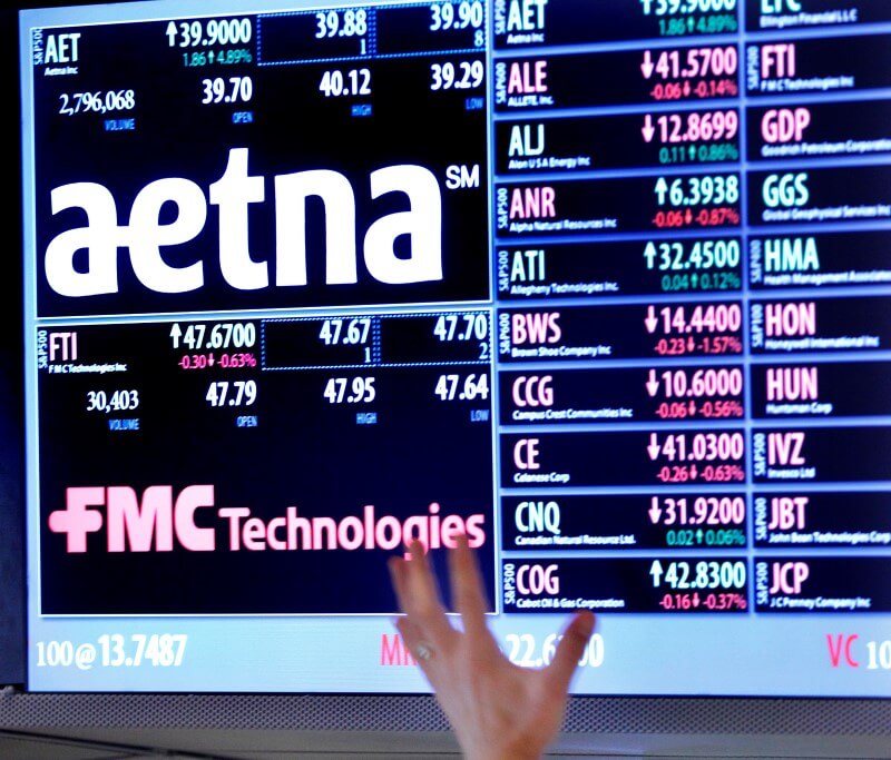 Aetna meets with Justice Department over merger with Humana