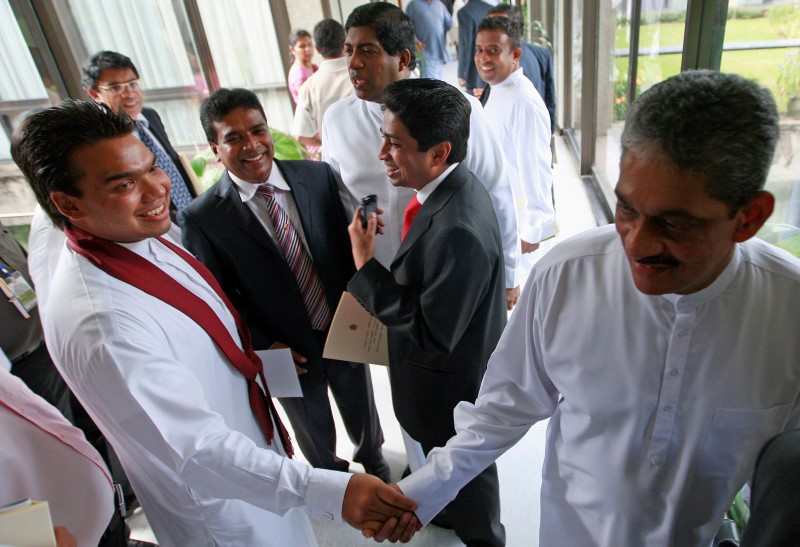 Sri Lanka arrests son of former leader Rajapaksa