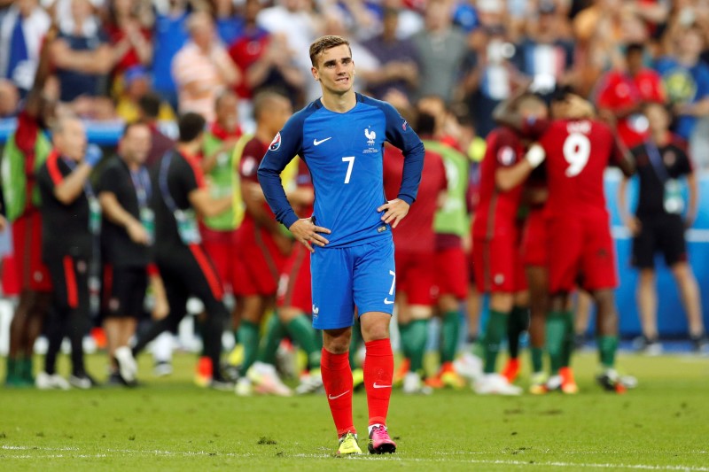 Griezmann named player of the European Championship