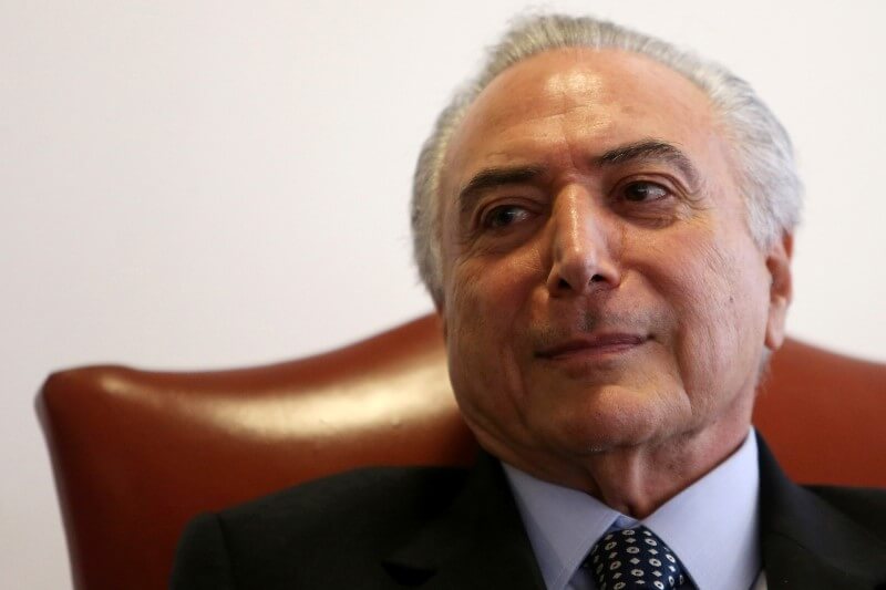 Temer says Brazil on track to restore investment, credibility