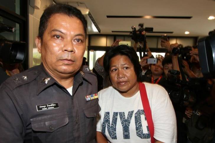 Thai activist’s mother charged under royal insult laws over Facebook post