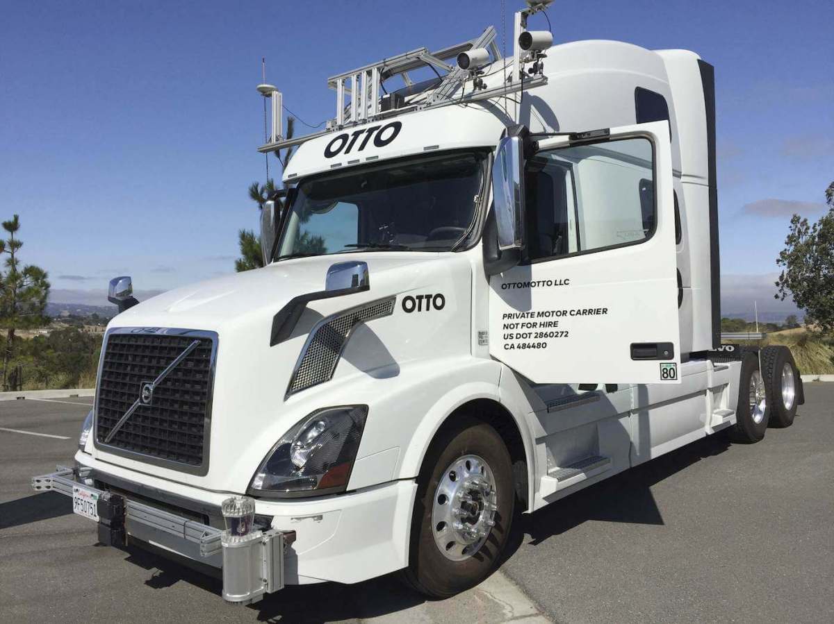 Self-driving start-up Otto to test with truckers by year’s end