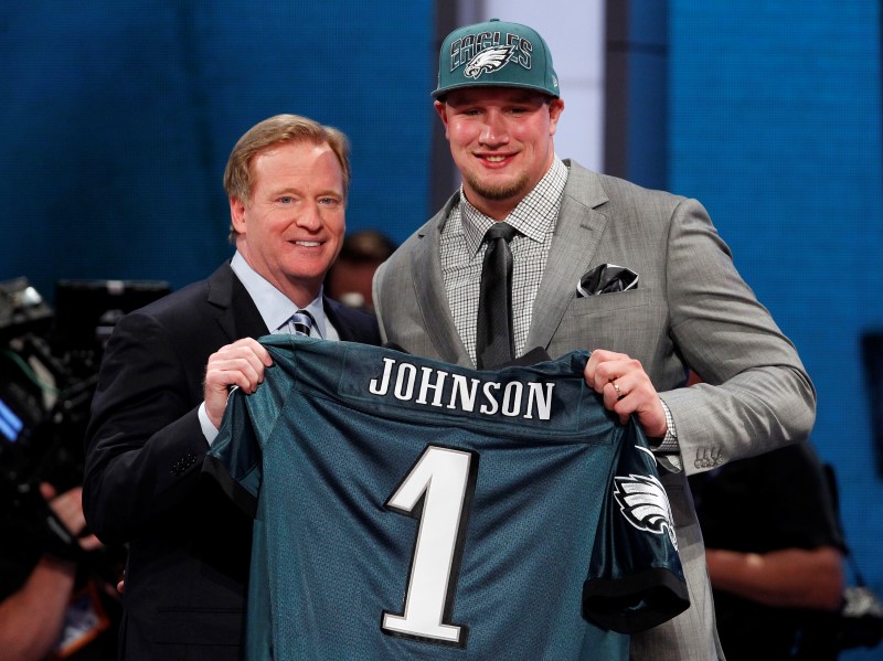 NFL: Eagles tackle Johnson facing 10-game doping ban, says report