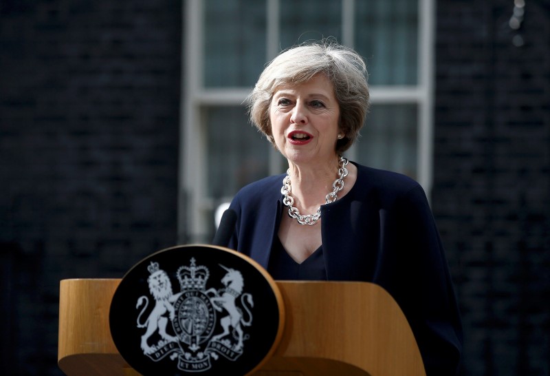 Amid nuclear spat, Britain’s May tells China: We want stronger ties