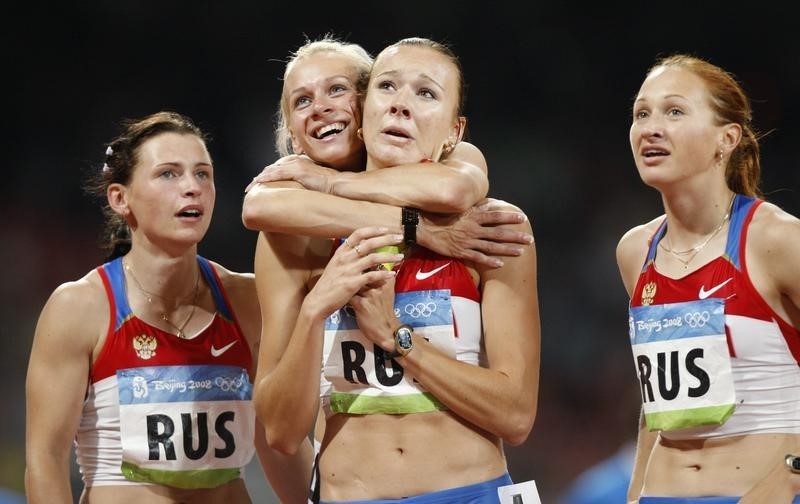 Russia stripped of 2008 relay gold due to positive retest