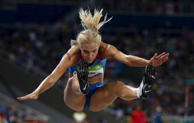Klishina seeks Russian redemption in long jump final