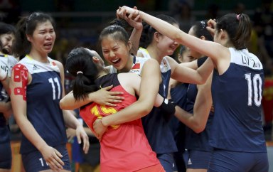 Volleyball: Chinese women shatter Brazil’s dream of third gold
