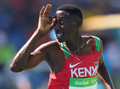 Athletics: Kipruto storms to steeplechase gold