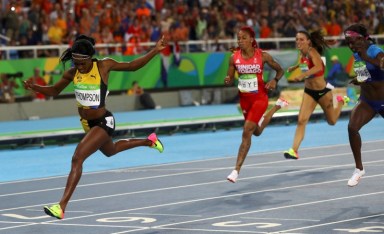 Athletics: Jamaica’s Thompson secures sprint double