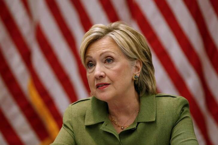 Clinton need not give sworn testimony over emails: U.S. judge