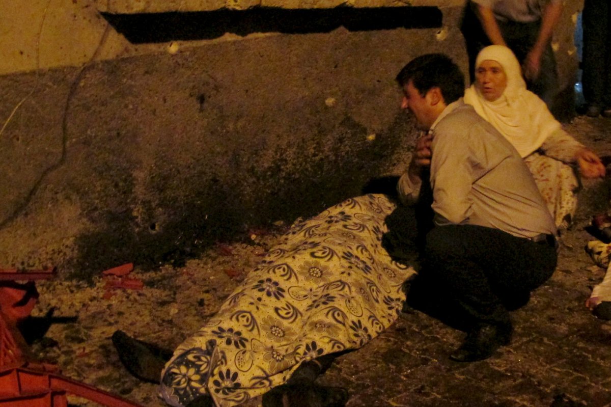 Twenty-two killed, 94 injured in bomb attack at Turkish wedding