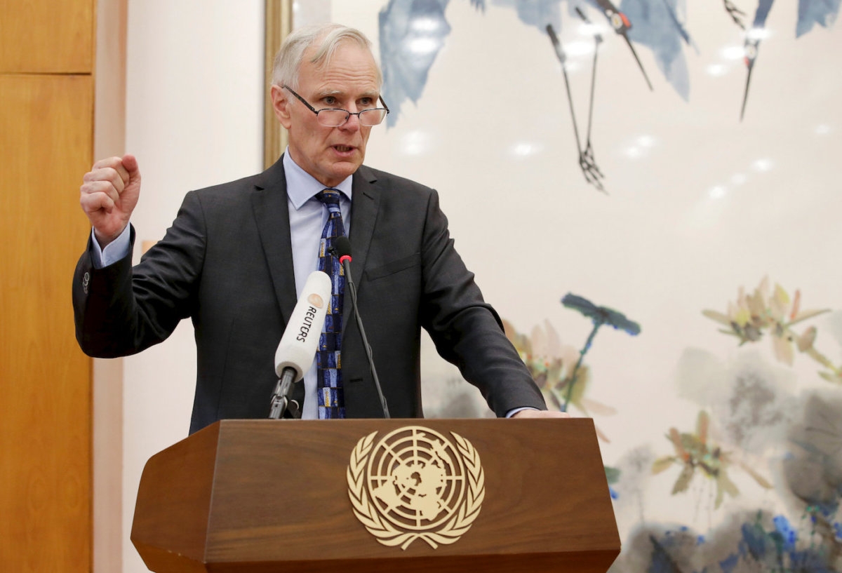 U.N. rights envoy says Chinese authorities interfered with his work