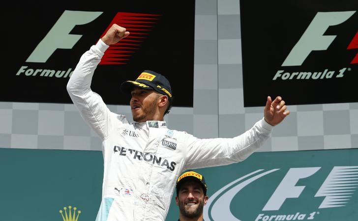 Motor racing-Hamilton to take hefty grid penalty in Belgian GP