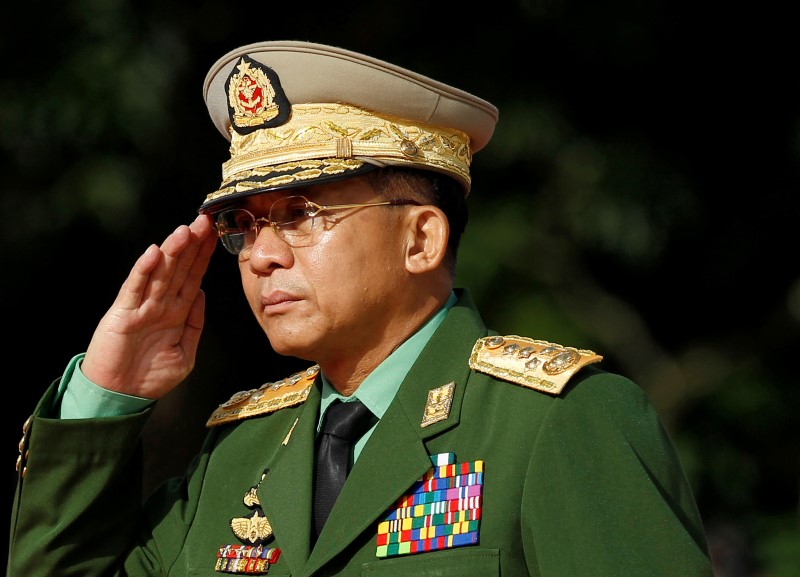 Myanmar army chief reshuffles officers, promotes intelligence chief