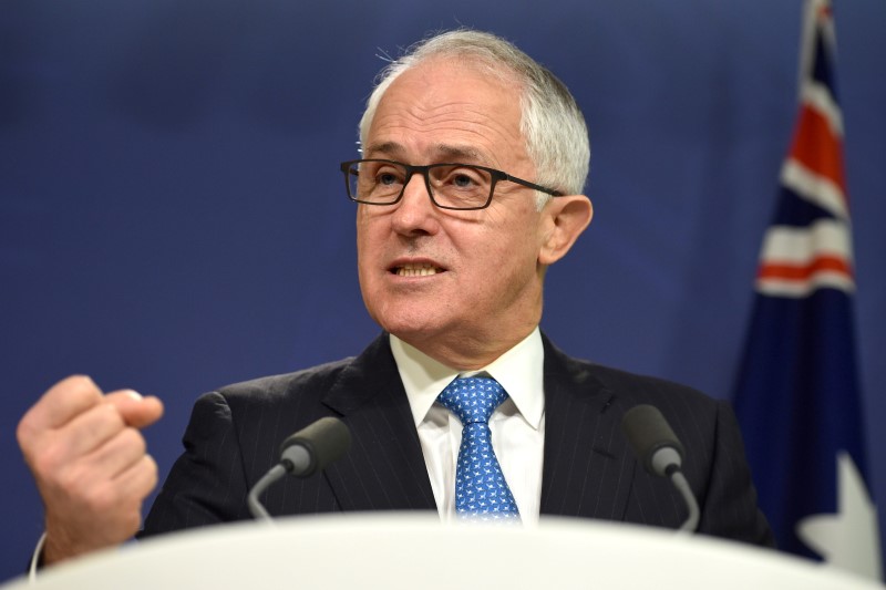 Australian PM urges divided Senate to tackle budget deficit