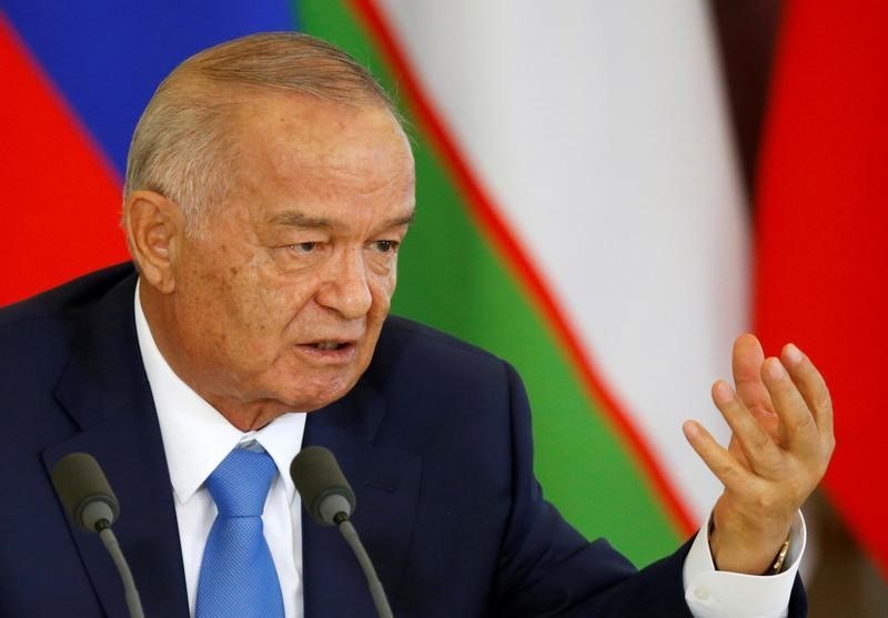 Veteran Uzbek leader in hospital as succession issue looms