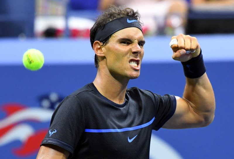 Improving Nadal eyes place in the last 16 in New York
