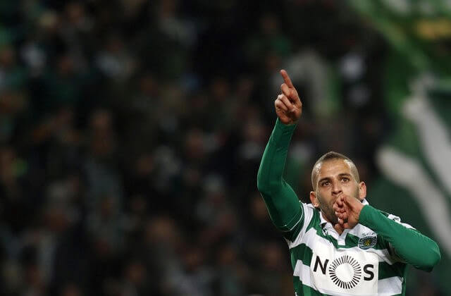 Leicester’s Slimani ready for Premier League debut at Liverpool