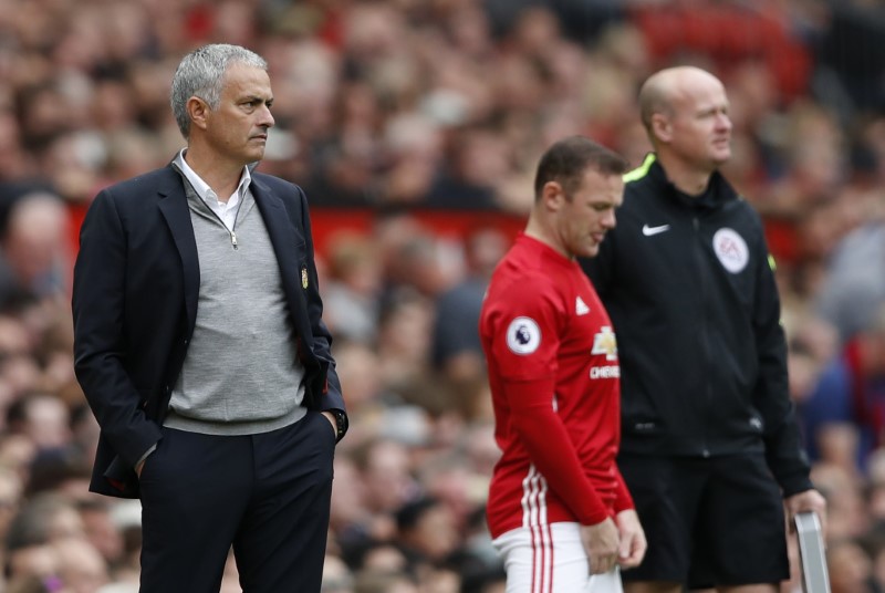 Injured Rooney may not start against Zorya, says Mourinho