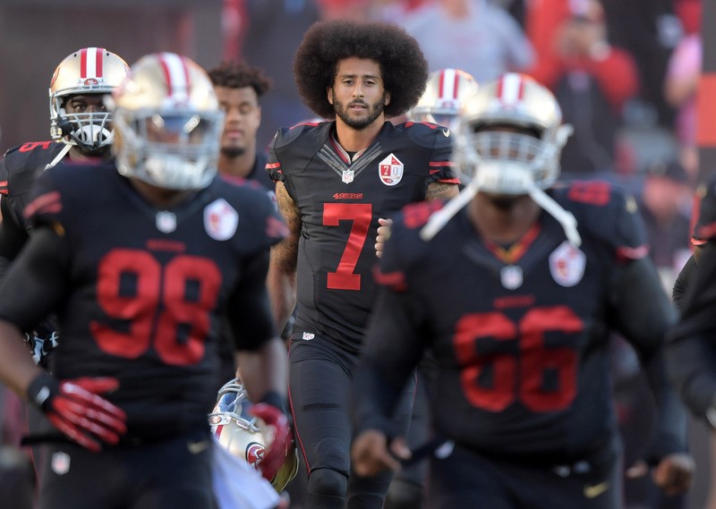 Kaepernick focus may shift from knee to arm as start beckons