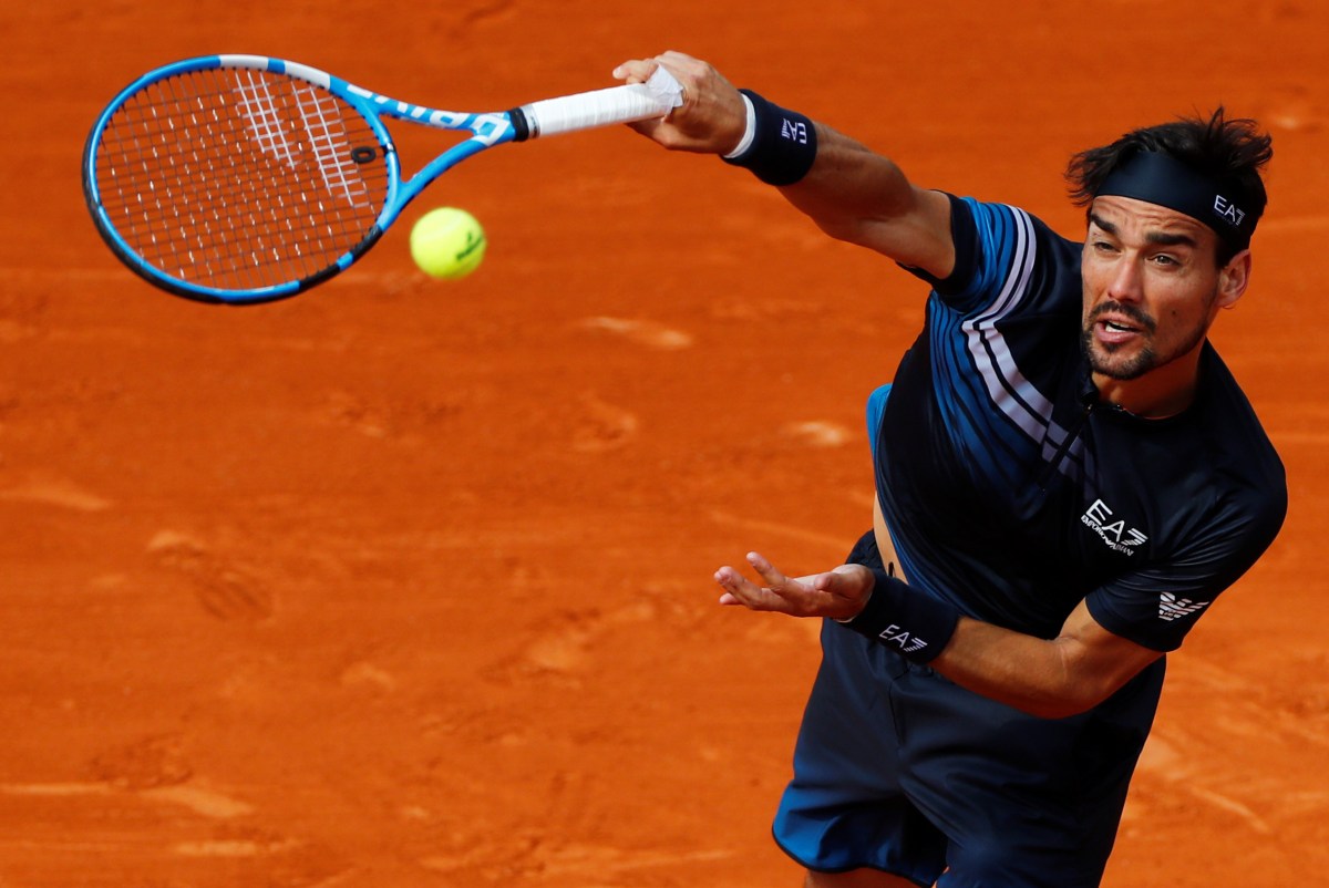 Tennis: Fognini to make debut at Laver Cup