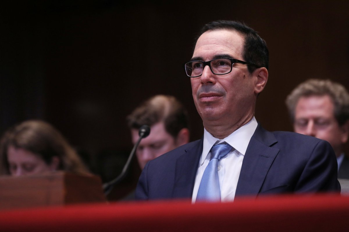 Mnuchin on solid ground in withholding Trump tax returns: Justice Department