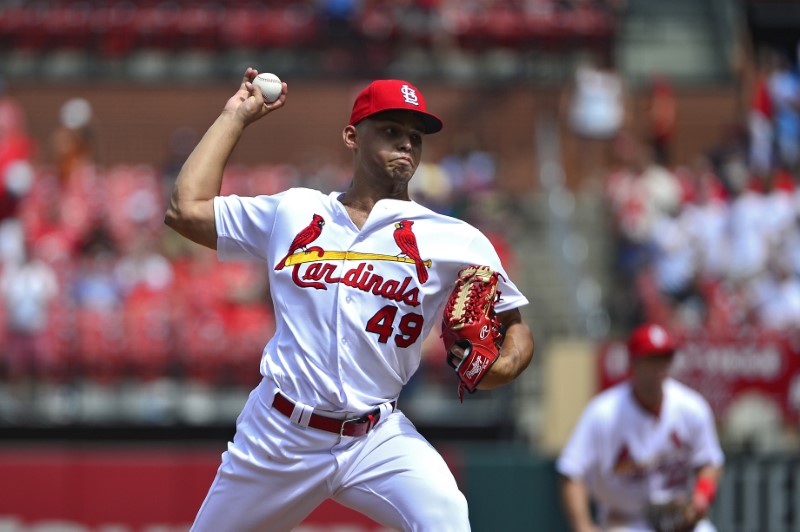 Cardinals RHP Hicks diagnosed with torn UCL