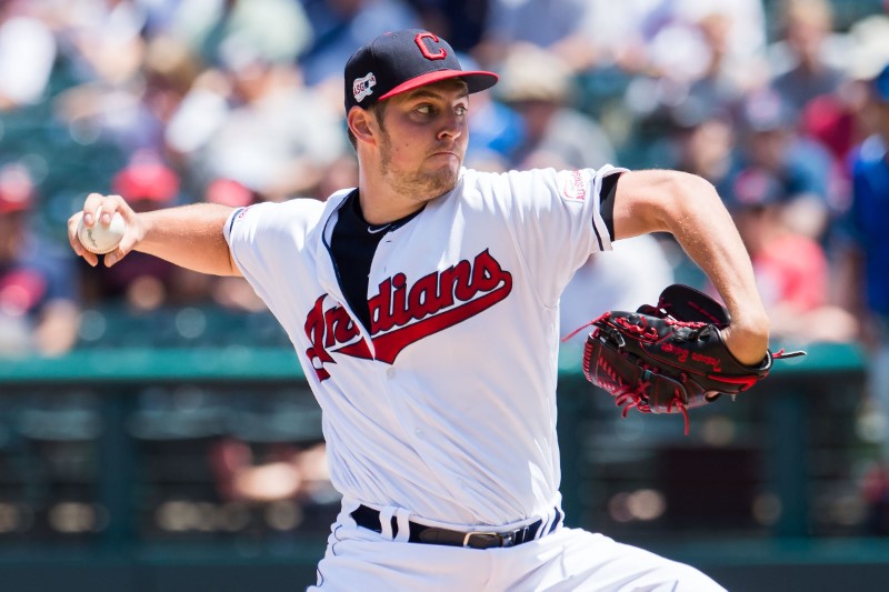 Bauer strikes out 12 as Indians beat Royals