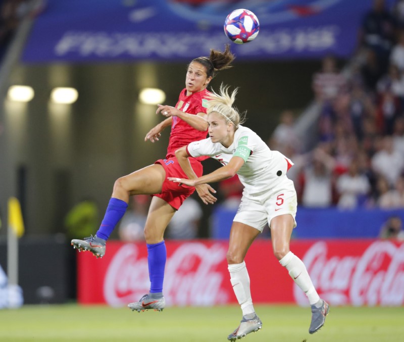 Almost 12 million in UK watch England’s women lose to U.S.