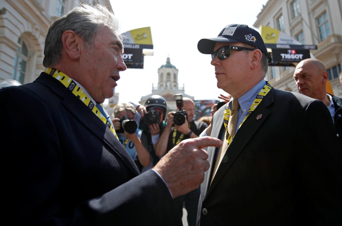 Cycling: Belgian great Merckx gets 106th Tour under way