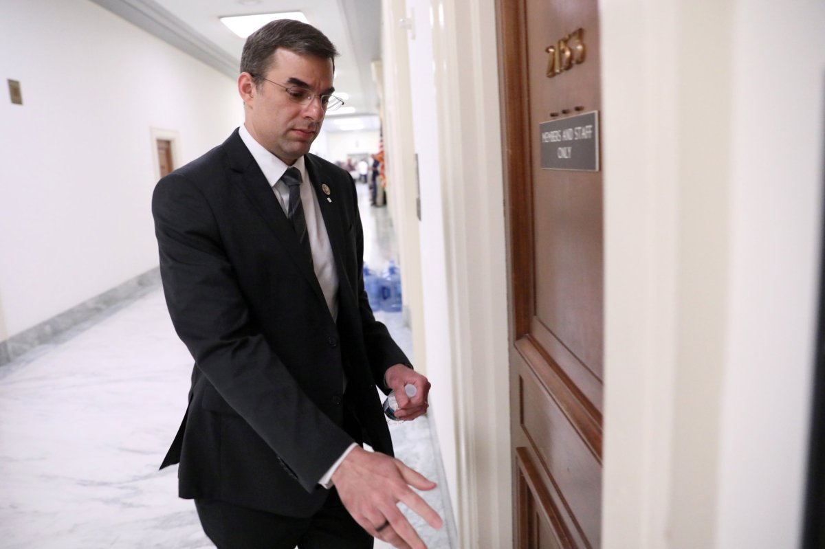 Trump frightens Republicans but ‘doesn’t scare me,’ departing party congressman Amash says