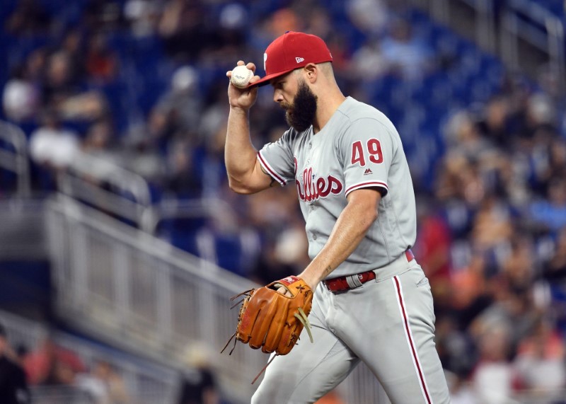Kapler: Arrieta to continue pitching, Phils will monitor