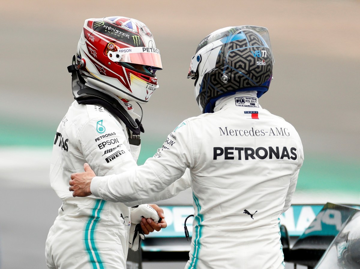Bottas denies Hamilton his home British GP pole