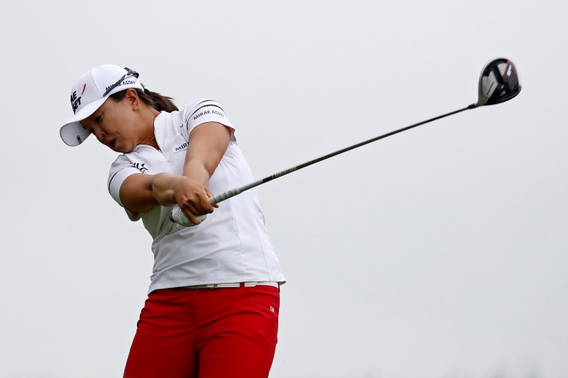 Golf: South Korean Kim sprints away to win LPGA Marathon